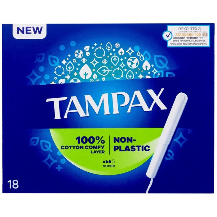 Non-Plastic Super - Tampon