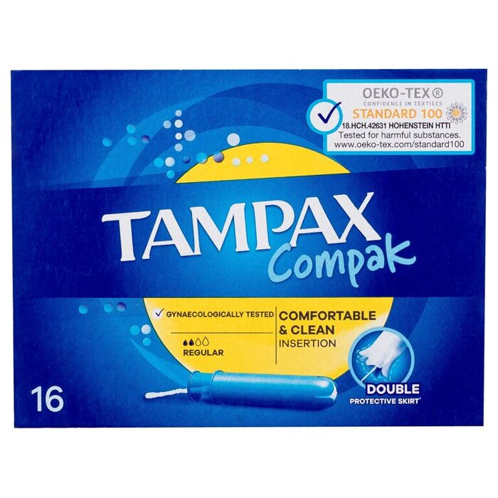 Tampax Compak Regular - Tampon 16 ks