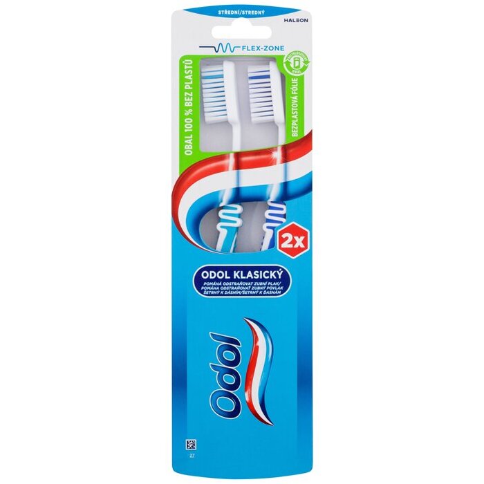 Classic Medium Toothbrush - Zubní kartáčky s odpruženým krkem 