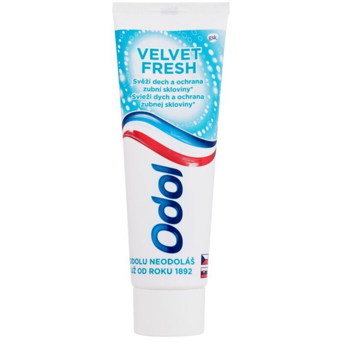 Velvet Fresh Toothpaste - Zubní pasta s fluoridem pro ochranu zubní skloviny