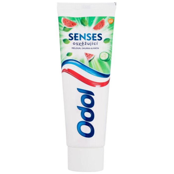 Senses Refreshing Toothpaste - Osvěžující zubní pasta s fluoridem a ovocnou příchutí