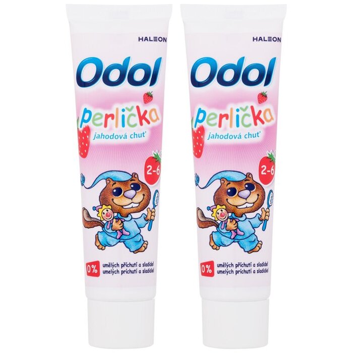 Kids Strawberry Duopack Toothpaste - Zubní pasta