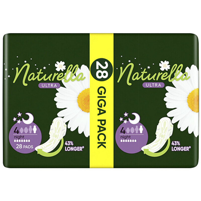 Ultra Night Quatro - Dámské hygienické vložky na noc