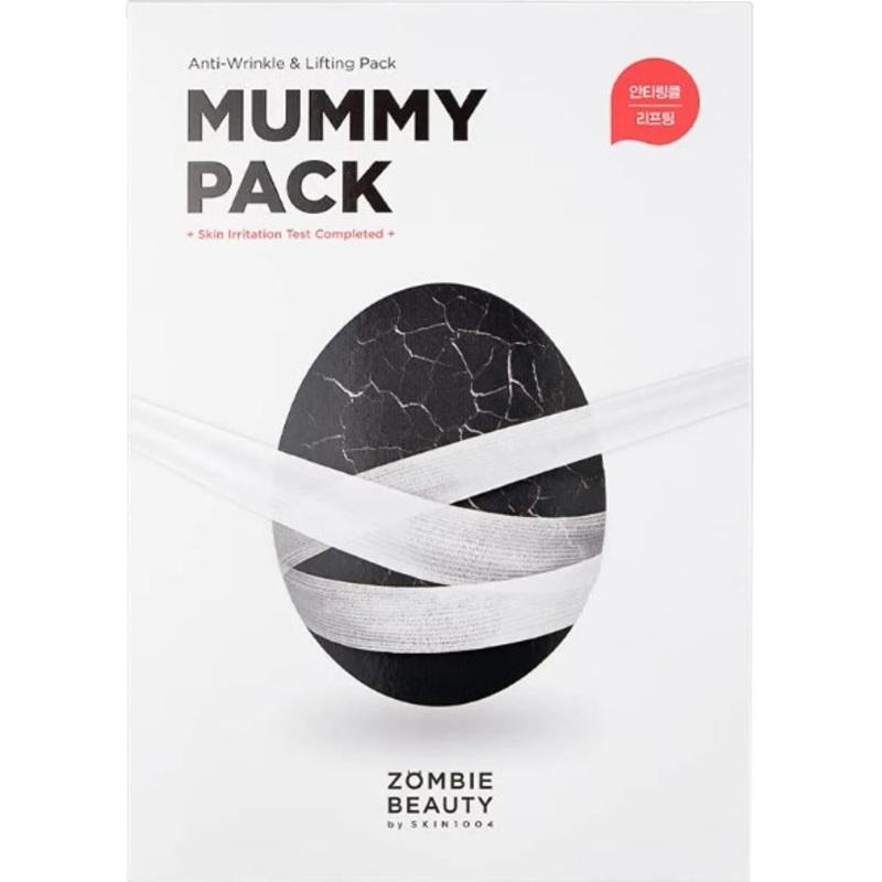 Zombie Beauty Mummy Pack & Activator Kit - Dárková sada pleťových masek s liftingový účinkem