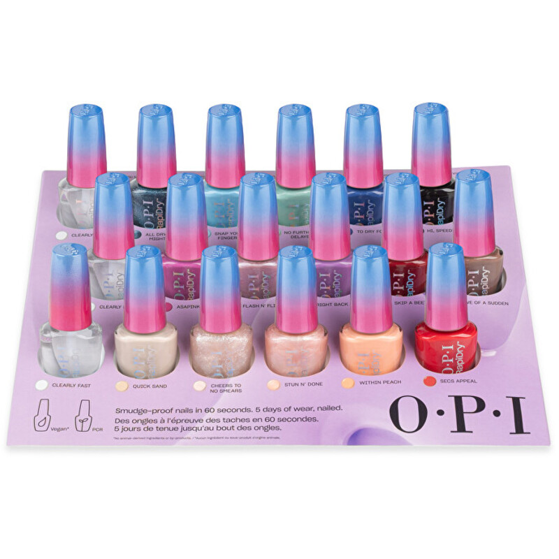 Rapidry Nail Set ( 18 ks ) - Sada laků na nehty