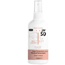Baby & Kids Mineral Sunscreen SPF 50 - Ochranný sprej na opaľovanie pre deti a bábätká

