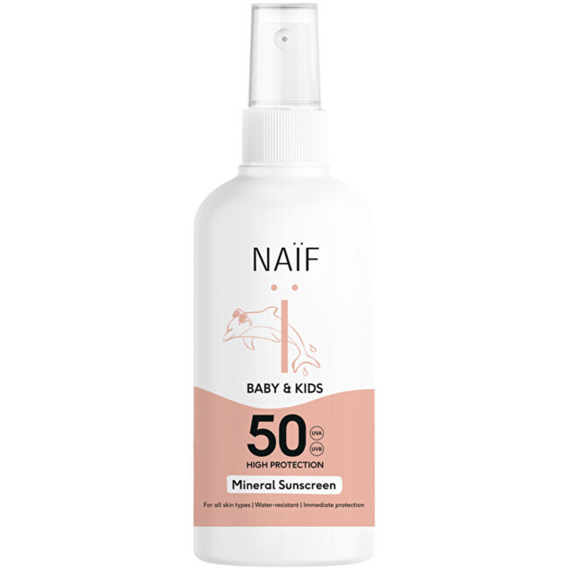 Mineral Sunscreen SPF 50 - Dětský ochranný sprej na opalování