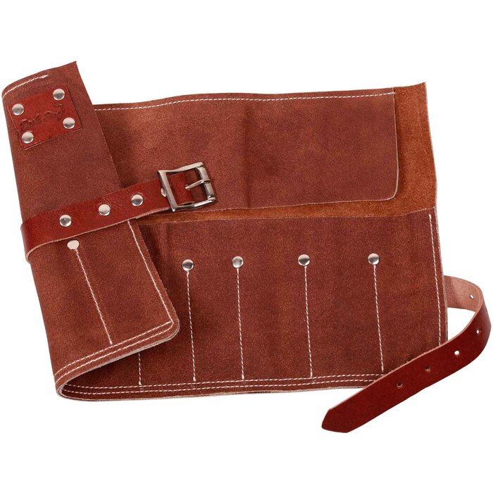 Barber Tool Roll Leather - Kožený obal na nástroje