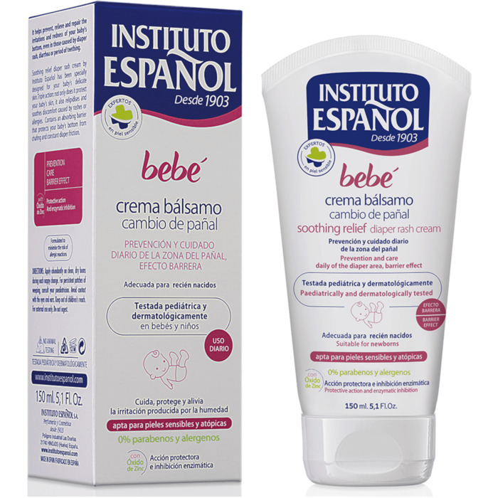 Bebé Soothing Relief Diaper Rash Cream - Krém pod plienky
