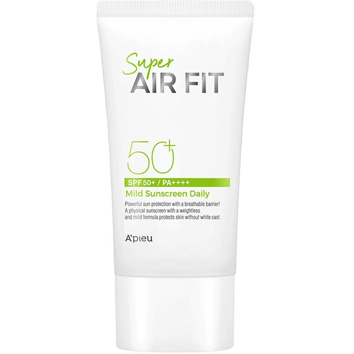 Super Air Fit Mild Sunscreen Daily Ex SPF 50+ - Opalovací krém