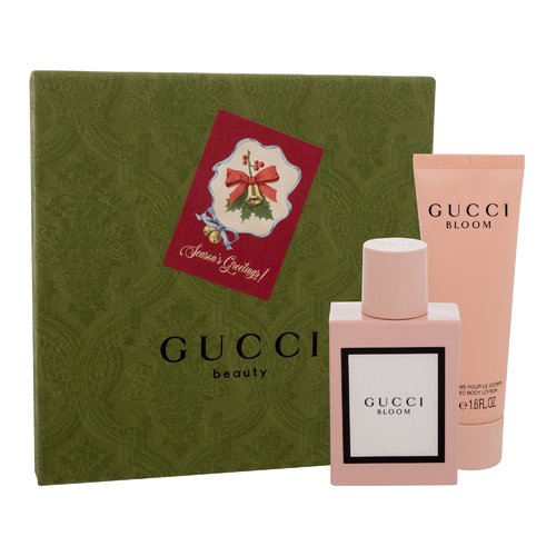 Gucci Gucci Bloom Dárková sada dámská parfémovaná voda 50 ml a tělové mléko 50 ml