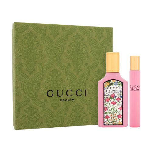 Gucci Flora Gorgeous Gardenia Dárková sada dámská parfémovaná voda 50 ml a miniaturka dámská parfémovaná voda 7,4 ml