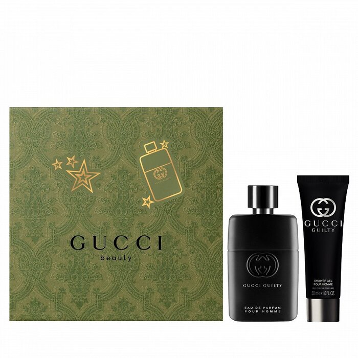 Gucci Guilty Pour Homme Eau de Parfum Dárková sada pánská parfémovaná voda 50 ml a sprchový gel 50 ml