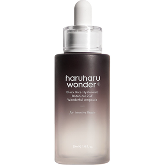 Black Rice Hyaluronic Botanical 2GF Wonderful Ampoule - Ampule z černé rýže proti stárnutí pleti