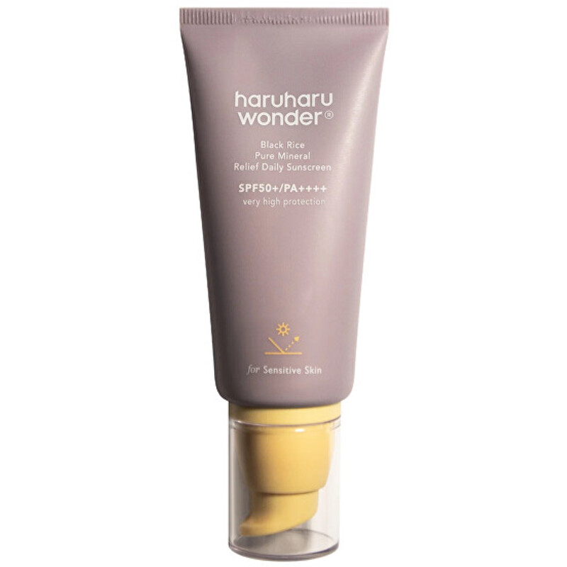 Black Rice Pure Mineral Relief Daily Sunscreen SPF 50+ - Minerální opalovací krém