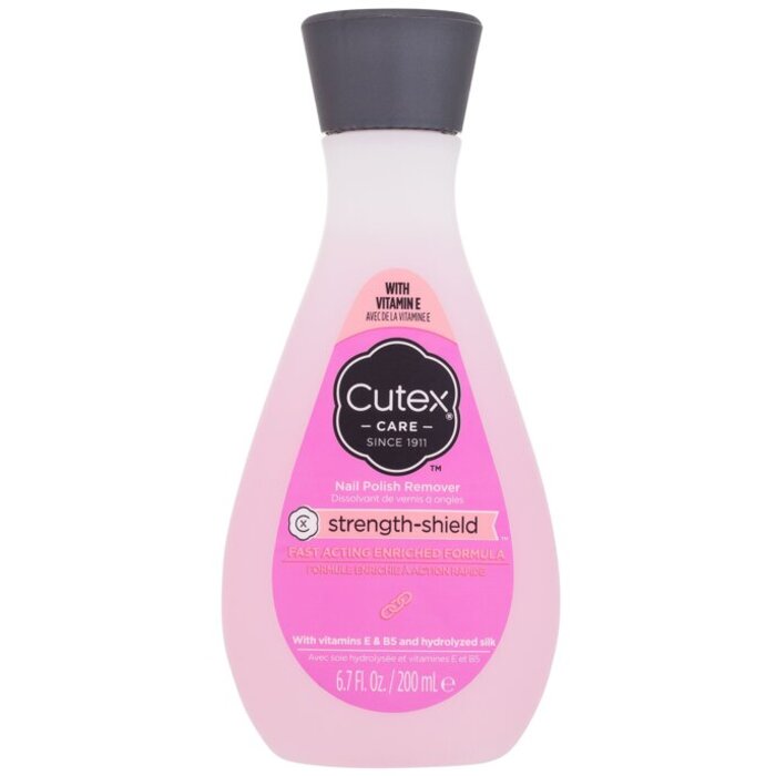 Strength-Shield Nail Polish Remover - Odlakovač nehtů s vitamíny a hydrolyzovaným hedvábím
