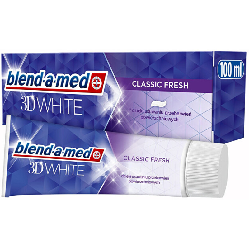 3D White Classic Fresh - Bělicí zubní pasta