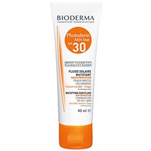 Photoderm AKN Mat SPF 30 Matifying Sun Fluid ( zmiešaná až normálna pleť ) - Zmatňujúci fluid na opaľovanie s vysokou ochranou