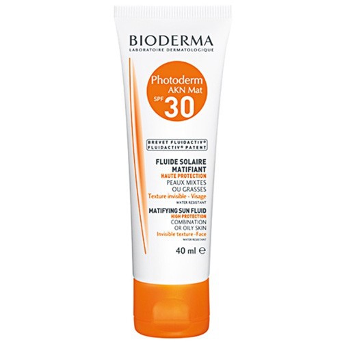 Photoderm AKN Mat SPF 30 Matifying Sun Fluid ( zmiešaná až normálna pleť ) - Zmatňujúci fluid na opaľovanie s vysokou ochranou