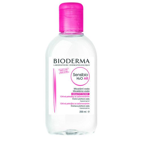 Bioderma Sensibio AR H2O - Čistící a odličovací micelární voda na citlivou pleť 250 ml