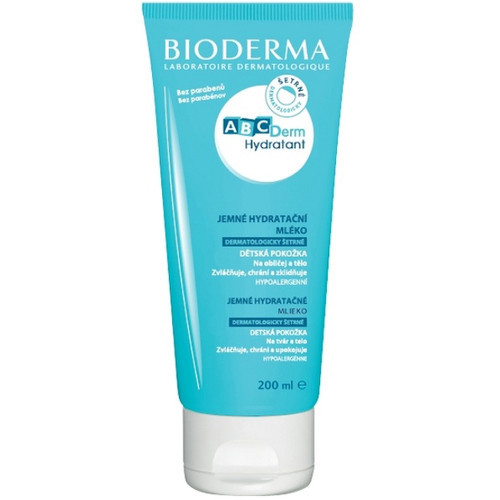 Bioderma ABCDerm Hydratant - Jemné hydratační mléko pro dětskou pokožku 200 ml