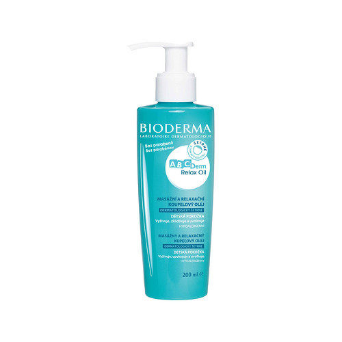 ABCDerm Relax Oil - Masážny a relaxačný kúpeľový olej pre deti