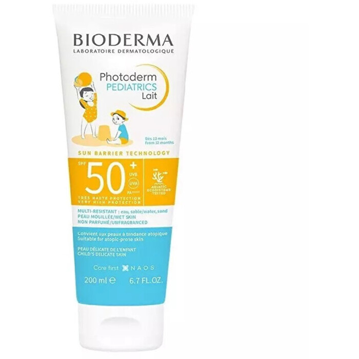 Photoderm Pediatrics Lait SPF 50+ - Mlieko na opaľovanie
