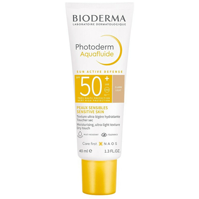 Photoderm Aquafluide SPF 50+ - Tónovaný krém na opalování 40 ml