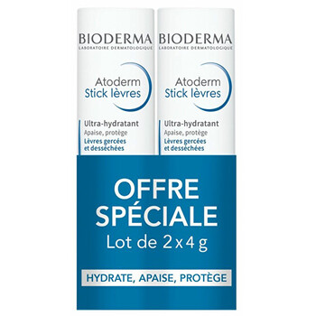 Atoderm Set - Sada péče na suché a popraskané rty