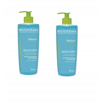 Sébium Gel Moussant Purifying And Foaming Gel Duopack - Čisticí pěnivý gel pro smíšenou až mastnou pleť