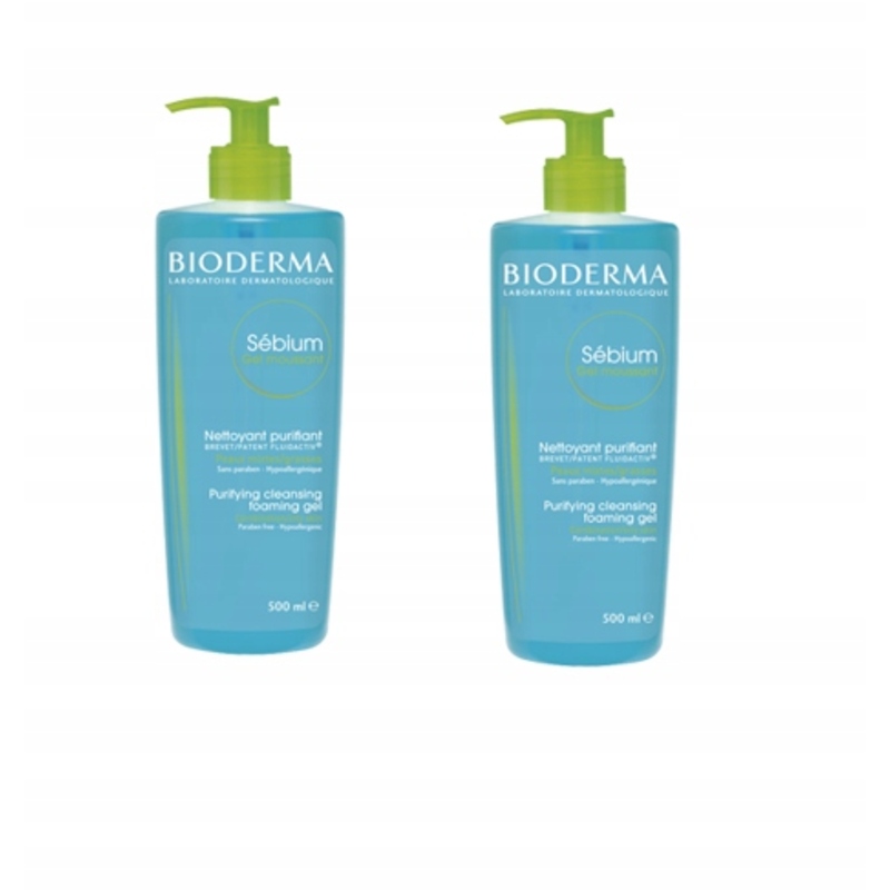Sébium Gel Moussant Purifying And Foaming Gel Duopack - Čisticí pěnivý gel pro smíšenou až mastnou pleť