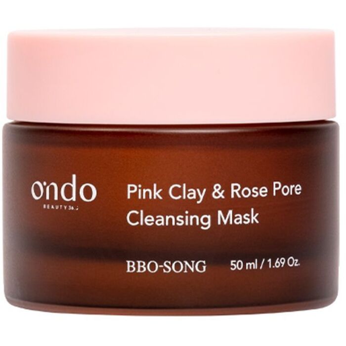 BBO-SONG Pink Clay & Rose Pore Cleansing Mask - Čistiaca pleťová maska
