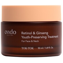 TOK-TOK Retinol & Ginseng Youth Preserving Treatment - Zpevňující pleťový krém pro obličej a krk
