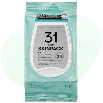 31 Mild Skinpack 100 Sheets Cica - Tonizační tamponky