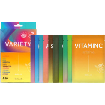 Variety Clean Vegan Mask Mix -  Dárková sada pleťových masek