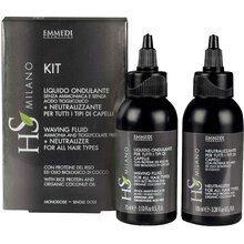 Waving Kit - Fluid + Neutralizer - Ondulační roztok + ustalovač