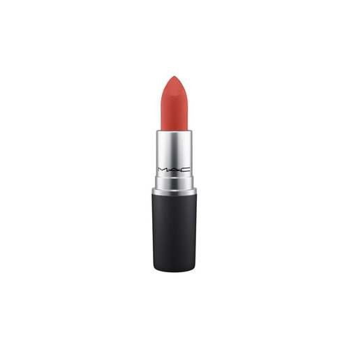 MAC Powder Kiss Lipstick - Pudrová rtěnka 3 g - Burning Love