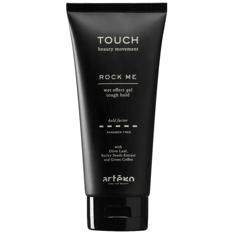 Touch Rock Me Wet Effect Gel - Gel na vlasy pro silnou fixaci