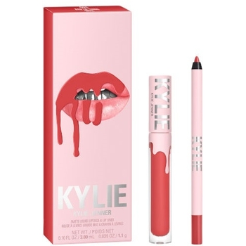 Matte Liquid Lipstick + Lip Liner Set - Sada dekorativní kosmetiky