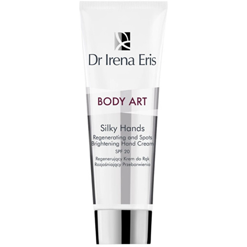 Body Art Silky Hands Regenerating and Spots Brightening Hand Cream SPF 20 - Regenerační krém na ruce proti pigmentovým skvrnám