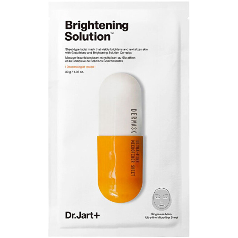 Dermask Micro Jet Brightening Solution 5 x - Rozjasňující pleťová maska