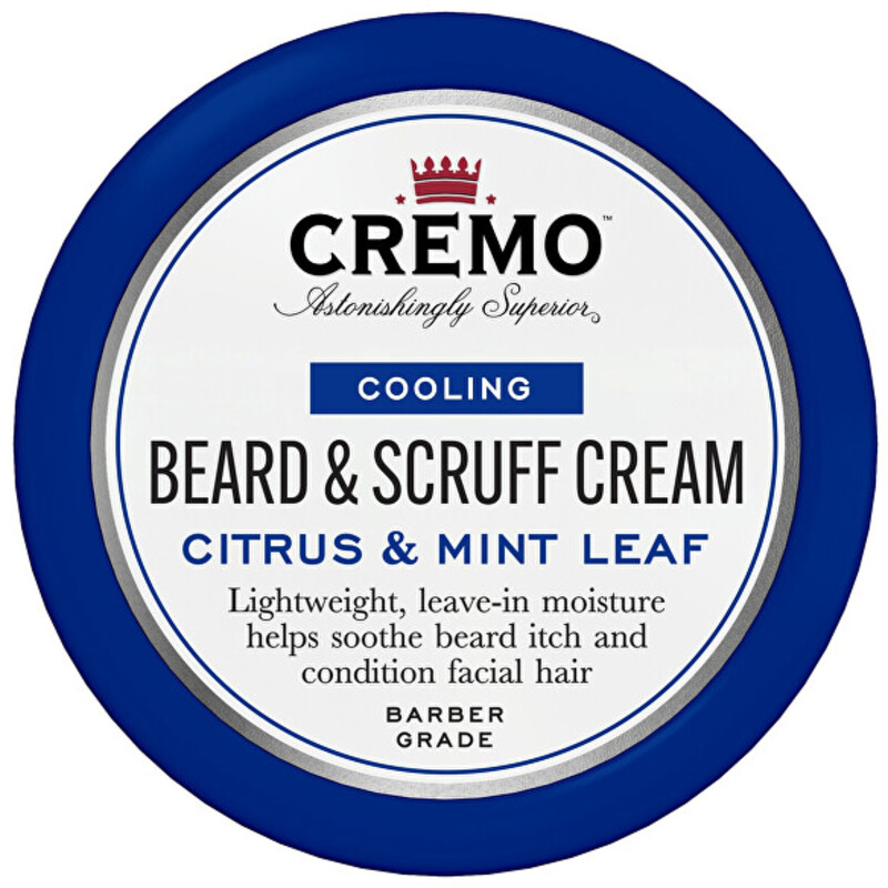 Citrus & Mint Leaf Cooling Beard & Scruff Cream - Chladivý krém na vousy