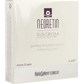 Discrom Control Lightening Peel Pads - Exfoliační pleťové tampony 6 ks