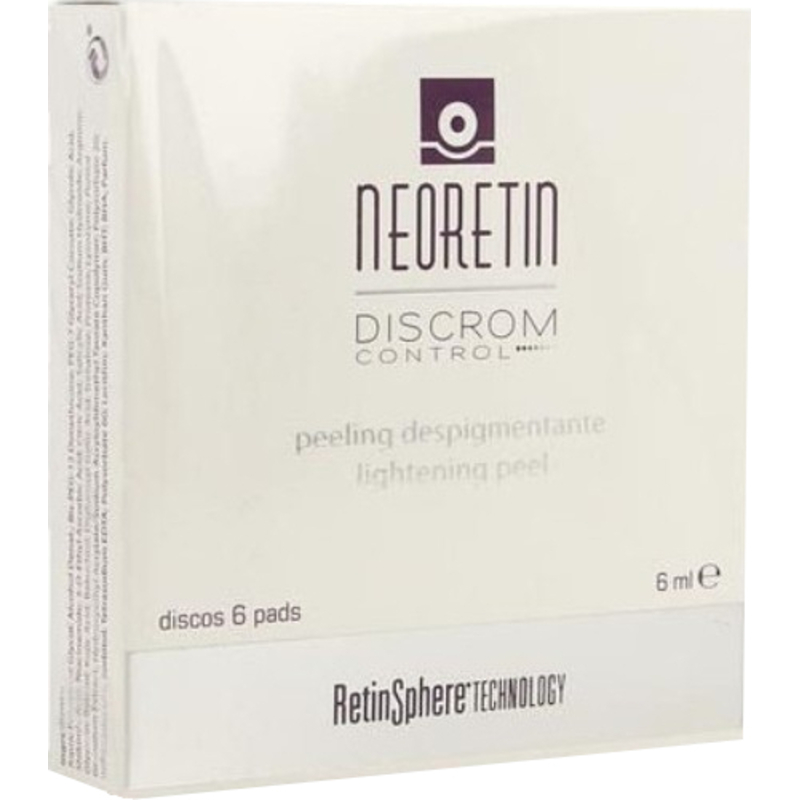 Discrom Control Lightening Peel Pads - Exfoliační pleťové tampony 6 ks