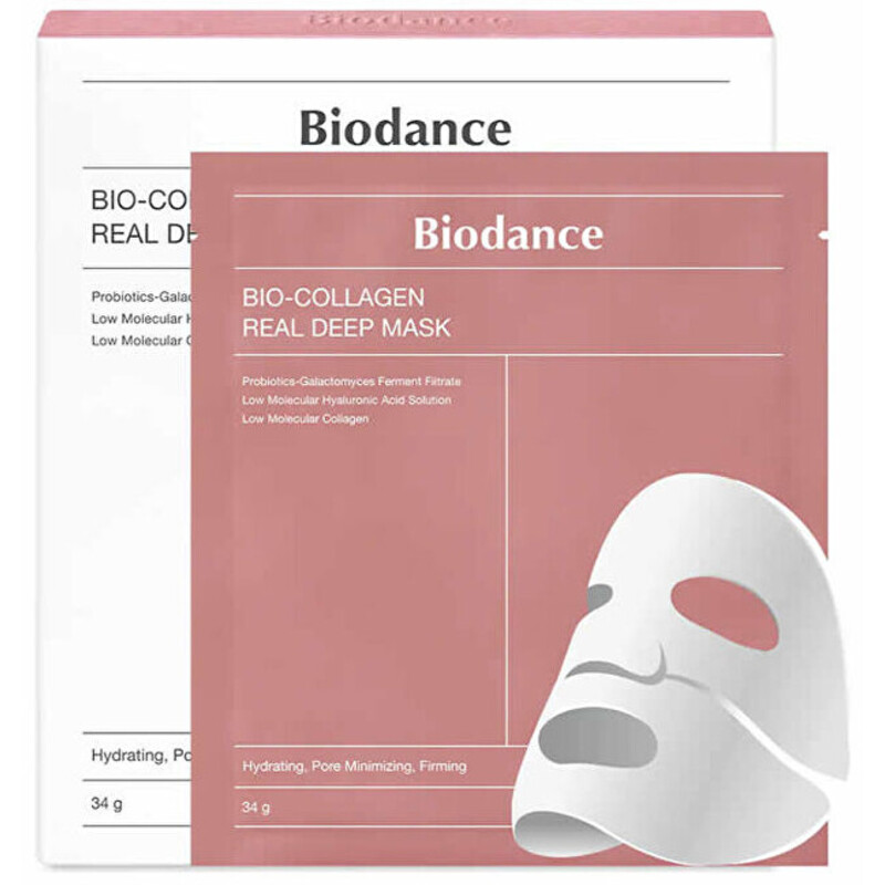 Bio-Collagen Real Deep Mask - Kolagenová pleťová maska 4 ks