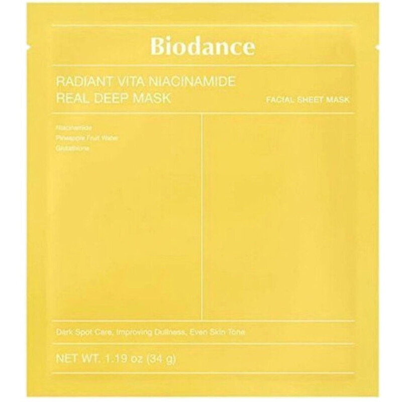Radiant Vita Niacinamide Real Deep Mask - Rozjasňující hydrogelová maska