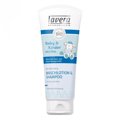 Lavera Baby & Kinder Neutral - Vlasový a tělový šampon 200 ml