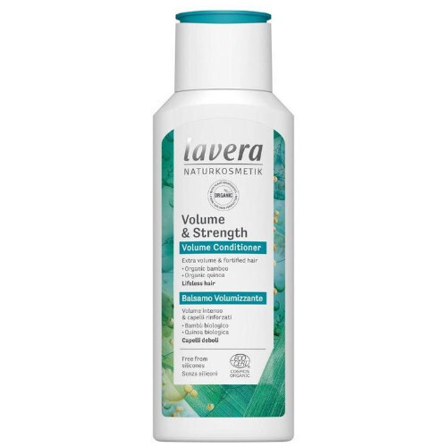 Lavera Volume & Strength Volume Conditioner - Posilující kondicionér pro jemné vlasy 200 ml