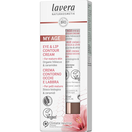 Lavera My Age Eye & Lip Contour Cream - Krém na kontury očí a rtů 15 ml