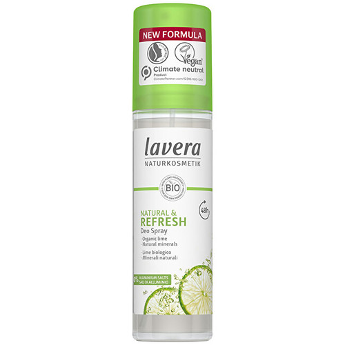 Lavera Refresh Deo Spray - Osvěžující dámský deodorant ve spreji s vůní limetky 75 ml